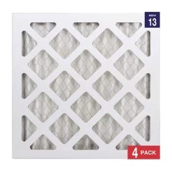 Honeywell 12x12x1 Ultra Efficiency Allergen MERV 13 Air Filter (4 Pack) -Honeywell Store 12 x 12 x 1 Merv 13 4 pack air filter 3