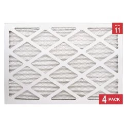 Honeywell 14x20x1 High Efficiency Allergen MERV 11 Air Filter (4 Pack) -Honeywell Store 14 x 20 x 1 Merv 11 4 pack air filter 3