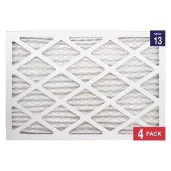 Honeywell 14x20x1 Ultra Efficiency Allergen MERV 13 Air Filter (4 Pack) -Honeywell Store 14 x 20 x 1 Merv 13 4 pack air filter 3