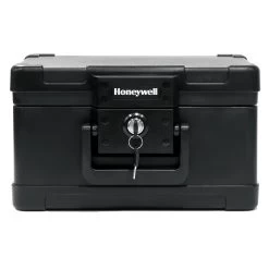Honeywell Lightweight 30 Minute Fire Safe And Waterproof Chest With Carry Handle - 1502 (.15 Cu Ft.)