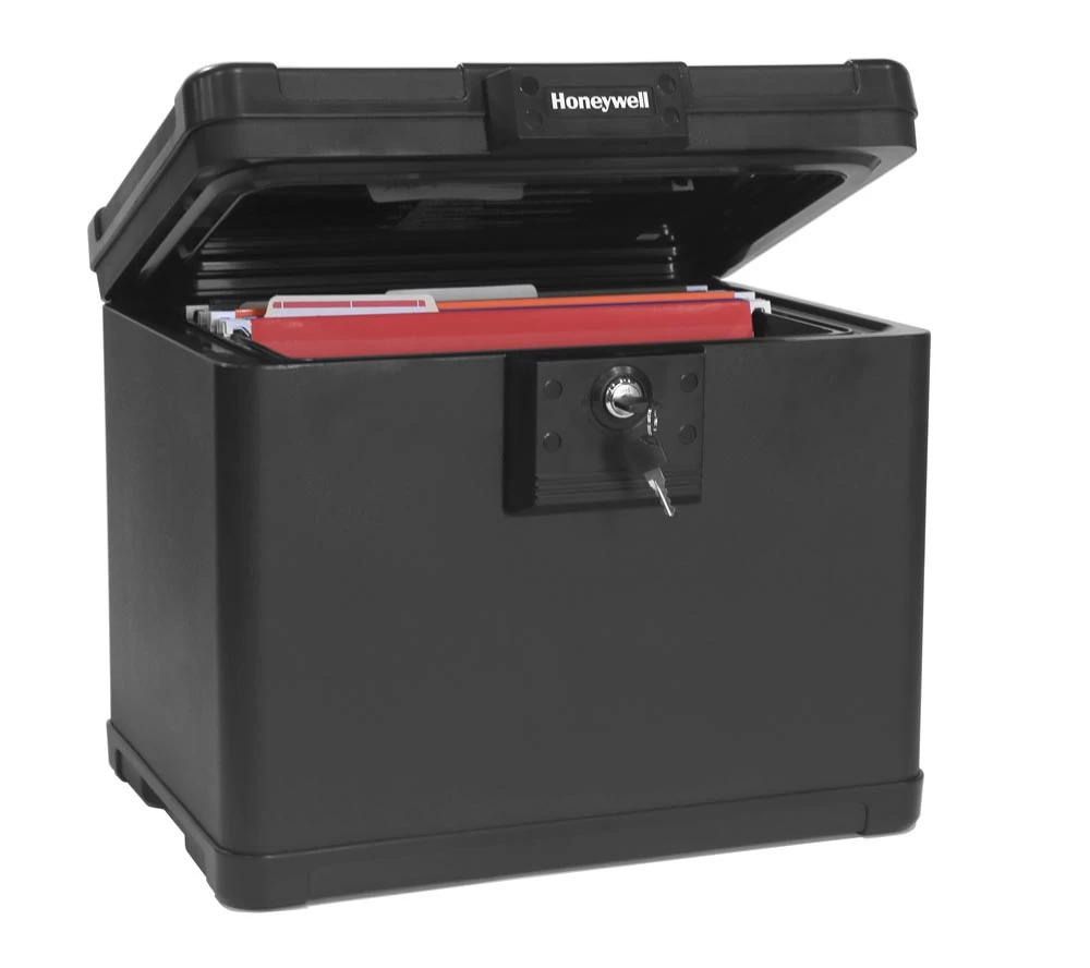 Honeywell Waterproof 30 Minute ETL Fire Resistant Letter Size File Chest - 1506 (.60 Cu Ft.) 3 Honeywell Waterproof 30 Minute ETL Fire Resistant Letter Size File Chest - 1506 (.60 Cu Ft.) - Image 3