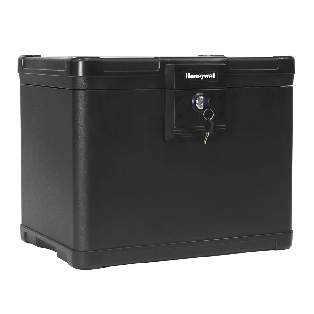 Honeywell Waterproof 30 Minute ETL Fire Resistant Letter Size File Chest - 1506 (.60 Cu Ft.) 1 Honeywell Waterproof 30 Minute ETL Fire Resistant Letter Size File Chest - 1506 (.60 Cu Ft.)