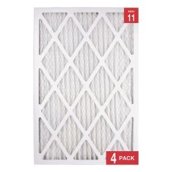 Honeywell 16x24x1 High Efficiency Allergen MERV 11 Air Filter (4 Pack) -Honeywell Store 16 x 24 x 1 Merv 11 4 pack air filter 3