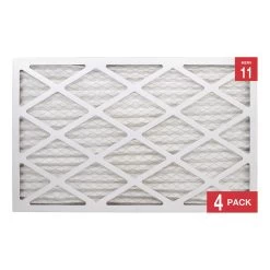Honeywell 16x25x1 High Efficiency Allergen MERV 11 Air Filter (4 Pack) 7 Honeywell 16x25x1 High Efficiency Allergen MERV 11 Air Filter (4 Pack) -Honeywell Store 16 x 25 x 1 Merv 11 4 pack air filter 3