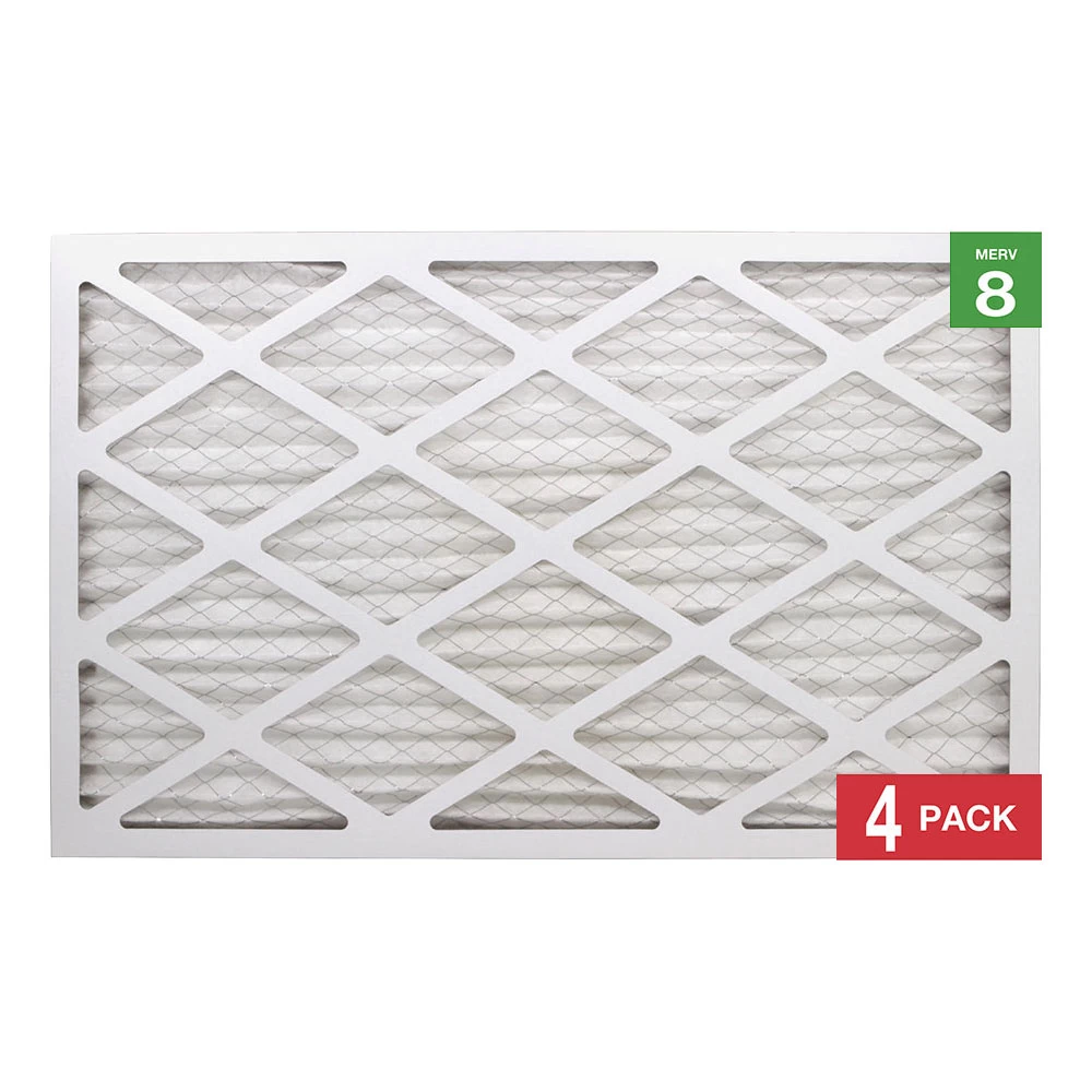 Honeywell 16x25x1 Standard Efficiency Allergen MERV 8 Air Filter (4 Pack) 4 Honeywell 16x25x1 Standard Efficiency Allergen MERV 8 Air Filter (4 Pack) - Image 4