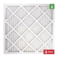 Honeywell 20x20x1 Standard Efficiency Allergen MERV 8 Air Filter (4 Pack) 7 Honeywell 20x20x1 Standard Efficiency Allergen MERV 8 Air Filter (4 Pack) -Honeywell Store 20 x 20 x 1 Merv 8 4 pack air filter 3