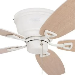 Honeywell Glen Alden Indoor Ceiling Fan, White, 52-Inch - 50180 -Honeywell Store 50180 honeywell fan 4