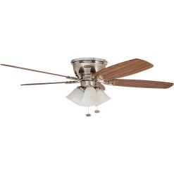 Honeywell Glen Alden Indoor Ceiling Fan, Brushed Nickel, 52-Inch - 50182 -Honeywell Store 50182 honeywell fan 4
