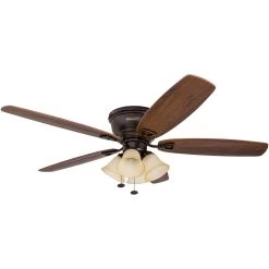Honeywell Glen Alden Indoor Ceiling Fan, Oil Rubbed Bronze, 52-Inch - 50183 -Honeywell Store 50183 honeywell fan 3