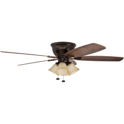 Honeywell Glen Alden Indoor Ceiling Fan, Oil Rubbed Bronze, 52-Inch - 50183 -Honeywell Store 50183 honeywell fan 4