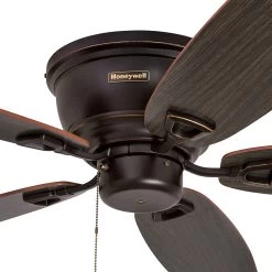 Honeywell Glen Alden Indoor Ceiling Fan, Oil Rubbed Bronze, 52-Inch - 50183 -Honeywell Store 50183 honeywell fan 6