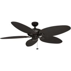 Honeywell Duvall Indoor And Outdoor Ceiling Fan, Bronze, 52-Inch - 50201