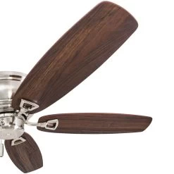 Honeywell Glen Alden Indoor Ceiling Fan, Brushed Nickel, 52-Inch - 50515-03 -Honeywell Store 50515 03 honeywell fan 2