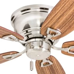 Honeywell Glen Alden Indoor Ceiling Fan, Brushed Nickel, 52-Inch - 50515-03 -Honeywell Store 50515 03 honeywell fan 5