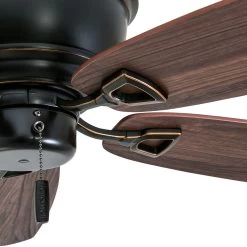 Honeywell Glen Alden Indoor Ceiling Fan, Oil Rubbed Bronze, 52-Inch - 50516-03 11 Honeywell Glen Alden Indoor Ceiling Fan, Oil Rubbed Bronze, 52-Inch - 50516-03 -Honeywell Store 50516 03 honeywell fan 2
