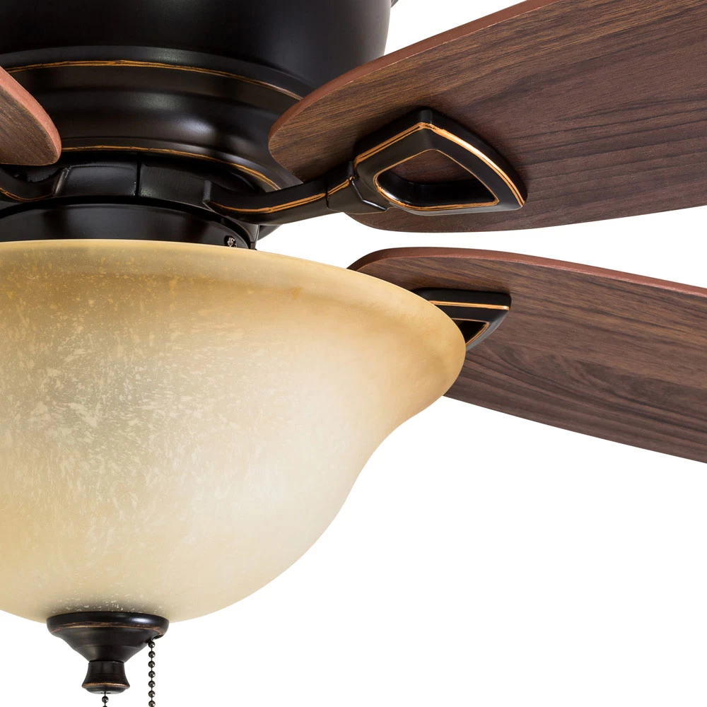 Honeywell Glen Alden Indoor Ceiling Fan, Oil Rubbed Bronze, 52-Inch - 50517-03 3 Honeywell Glen Alden Indoor Ceiling Fan, Oil Rubbed Bronze, 52-Inch - 50517-03 - Image 3