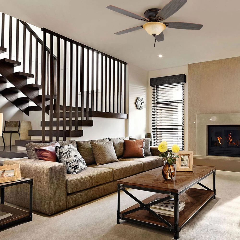 Honeywell Glen Alden Indoor Ceiling Fan, Oil Rubbed Bronze, 52-Inch - 50517-03 8 Honeywell Glen Alden Indoor Ceiling Fan, Oil Rubbed Bronze, 52-Inch - 50517-03 - Image 8