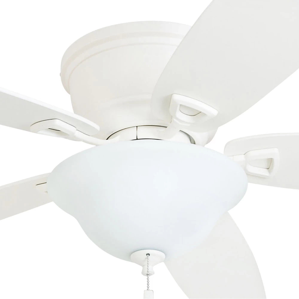 Honeywell Glen Alden Indoor Ceiling Fan, White, 52-Inch - 50518-03 2 Honeywell Glen Alden Indoor Ceiling Fan, White, 52-Inch - 50518-03 - Image 2