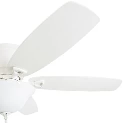 Honeywell Glen Alden Indoor Ceiling Fan, White, 52-Inch - 50518-03 12 Honeywell Glen Alden Indoor Ceiling Fan, White, 52-Inch - 50518-03 -Honeywell Store 50518 03 honeywell fan 3