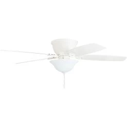 Honeywell Glen Alden Indoor Ceiling Fan, White, 52-Inch - 50518-03 13 Honeywell Glen Alden Indoor Ceiling Fan, White, 52-Inch - 50518-03 -Honeywell Store 50518 03 honeywell fan 4
