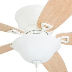 Honeywell Glen Alden Indoor Ceiling Fan, White, 52-Inch - 50518-03 16 Honeywell Glen Alden Indoor Ceiling Fan, White, 52-Inch - 50518-03 -Honeywell Store 50518 03 honeywell fan 7