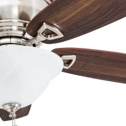 Honeywell Glen Alden Indoor Ceiling Fan, Brushed Nickel, 52-Inch - 50519-03 -Honeywell Store 50519 03 honeywell fan 2