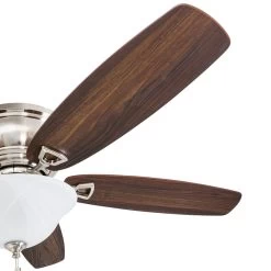 Honeywell Glen Alden Indoor Ceiling Fan, Brushed Nickel, 52-Inch - 50519-03 -Honeywell Store 50519 03 honeywell fan 3