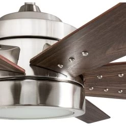 Honeywell Xerxes Indoor Control Ceiling Fan, Brushed Nickel, 62-Inch - 50608-03 -Honeywell Store 50608 03 honeywell fan 2