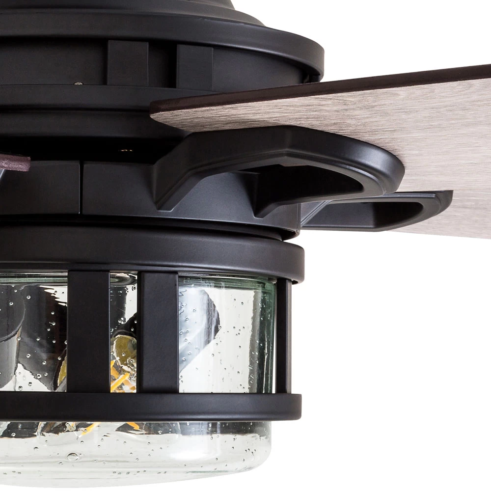 Honeywell Bontera Indoor Ceiling Fan, Matte Black, 52-Inch - 50690-03 4 Honeywell Bontera Indoor Ceiling Fan, Matte Black, 52-Inch - 50690-03 - Image 4