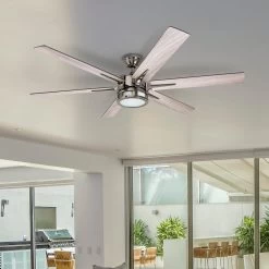 Honeywell Kaliza Indoor Ceiling Fan, Gun Metal, 56-Inch - 51035 -Honeywell Store 51035 03 honeywell ceiling fan 7