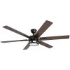 Honeywell Kaliza Indoor Ceiling Fan, Espresso, 56-Inch - 51036