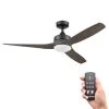 Honeywell Lynton Indoor And Outdoor Ceiling Fan, Brown/Black, 52-Inch - 51853-01