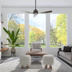 Honeywell Lynton Indoor And Outdoor Ceiling Fan, Brown/Black, 52-Inch - 51853-01 -Honeywell Store 51853 honeywell ceiling fan 7