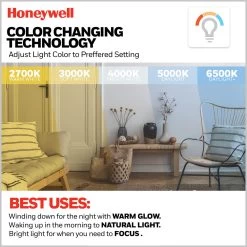 Honeywell Berryhill Indoor Ceiling Fan, Brushed Nickel, 48-Inch - 51857-01 -Honeywell Store 51857 honeywell ceiling fan 2