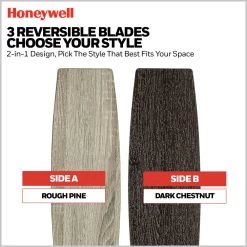 Honeywell Berryhill Indoor Ceiling Fan, Matte Black, 48-Inch - 51858-01 -Honeywell Store 51858 honeywell ceiling fan 3