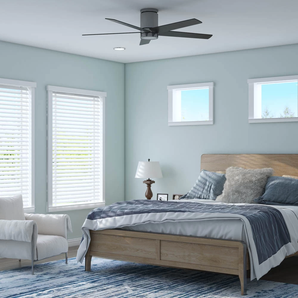 Honeywell Graceshire Indoor Ceiling Fan, Brushed Nickel, 52-Inch - 51860-01 9 Honeywell Graceshire Indoor Ceiling Fan, Brushed Nickel, 52-Inch - 51860-01 - Image 9