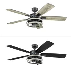 Honeywell Carnegie Indoor Ceiling Fan, Matte Black, 52-Inch - 51863-01 15 Honeywell Carnegie Indoor Ceiling Fan, Matte Black, 52-Inch - 51863-01 -Honeywell Store 51863 honeywell ceiling fan 7