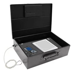 Honeywell 6110 Digital Steel Laptop Security Box With Secure Cable Tether (.48 Cu Ft.)