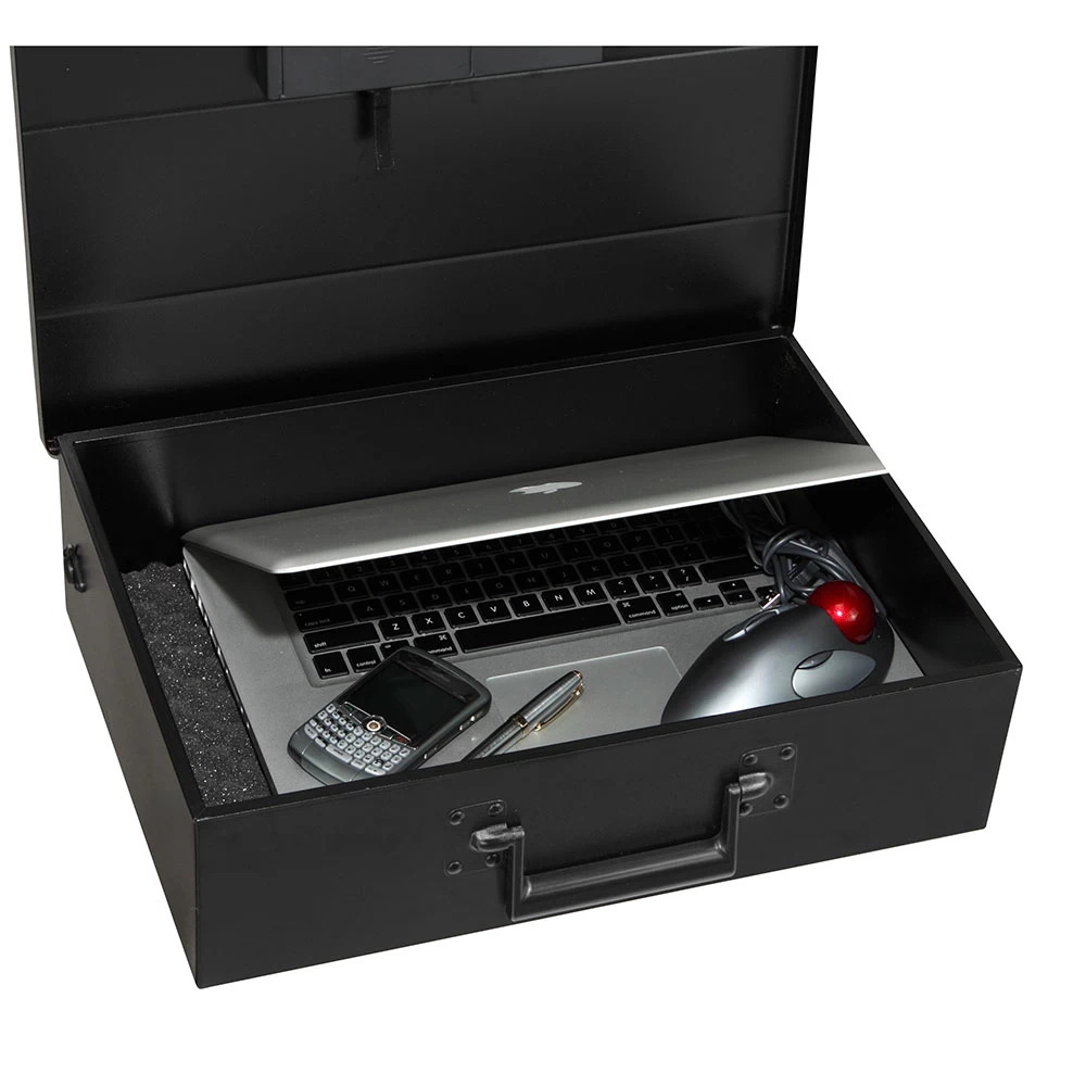 Honeywell 6110 Digital Steel Laptop Security Box With Secure Cable Tether (.48 Cu Ft.) 5 Honeywell 6110 Digital Steel Laptop Security Box With Secure Cable Tether (.48 Cu Ft.) - Image 5