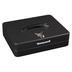 Honeywell 6113 Deluxe Steel Cash Box (5 Bill/8 Coin Slots)