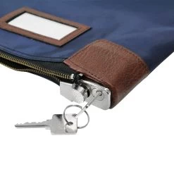 Honeywell 6505 Key Locking Security Cash And Document Zipper Bag -Honeywell Store 6505 5
