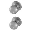 Honeywell Classic Passage Door Knob, Satin Nickel, 8101303