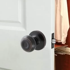 Honeywell Classic Passage Door Knob, Oil Rubbed Bronze, 8101403 -Honeywell Store 8101403 2