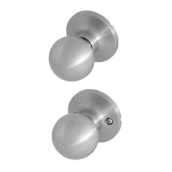 Honeywell Ball Passage Door Knob, Satin Nickel, 8102303