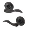 Honeywell Wave Privacy Door Lever, Oil Rubbed Bronze, 8106402