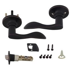 Honeywell Wave Passage Door Lever, Oil Rubbed Bronze, 8106403 7 Honeywell Wave Passage Door Lever, Oil Rubbed Bronze, 8106403 -Honeywell Store 8106403 3