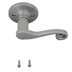 Honeywell Scroll Door Lever Right Dummy, Satin Nickel, 8108304R -Honeywell Store 8108304R 3