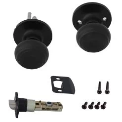 Honeywell Digital Deadbolt With Passage Knob, Matte Black, 8732505 9 Honeywell Digital Deadbolt With Passage Knob, Matte Black, 8732505 -Honeywell Store 8732505 digital deadbolt with passage knob matte black 4