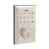 Honeywell Bluetooth Enabled Digital Deadbolt Door Lock With Keypad, Satin Nickel, 8812309S