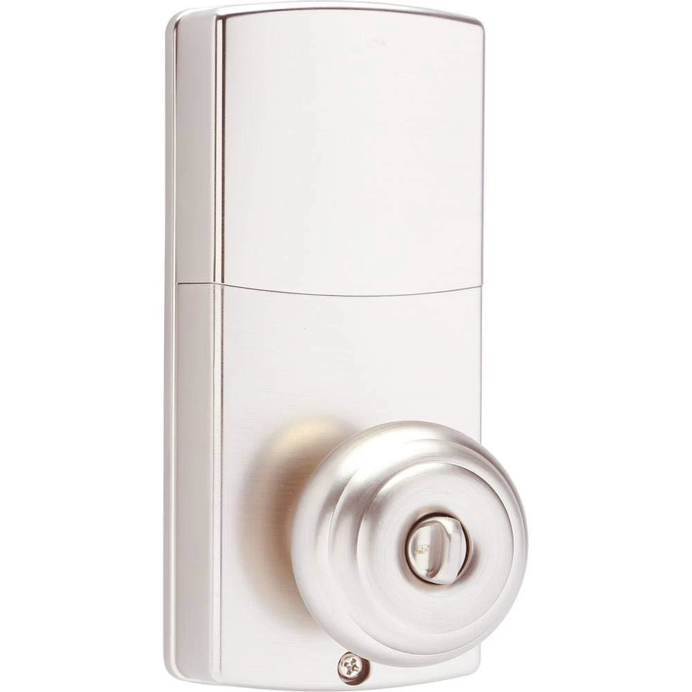 Honeywell Bluetooth Enabled Digital Door Knob Lock With Keypad, Satin Nickel, 8832301S 2 Honeywell Bluetooth Enabled Digital Door Knob Lock With Keypad, Satin Nickel, 8832301S - Image 2